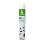Natural Itec Spray 750ml pest control aerosol with images of various insects