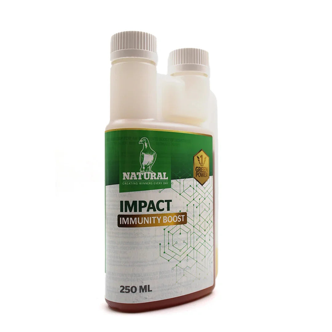 Natural Green Power Impact 250 ml – stimulent imunitar pentru porumbei

