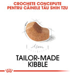 Tailor-made kibble measuring 1.1 cm designed for Shih Tzu dogs