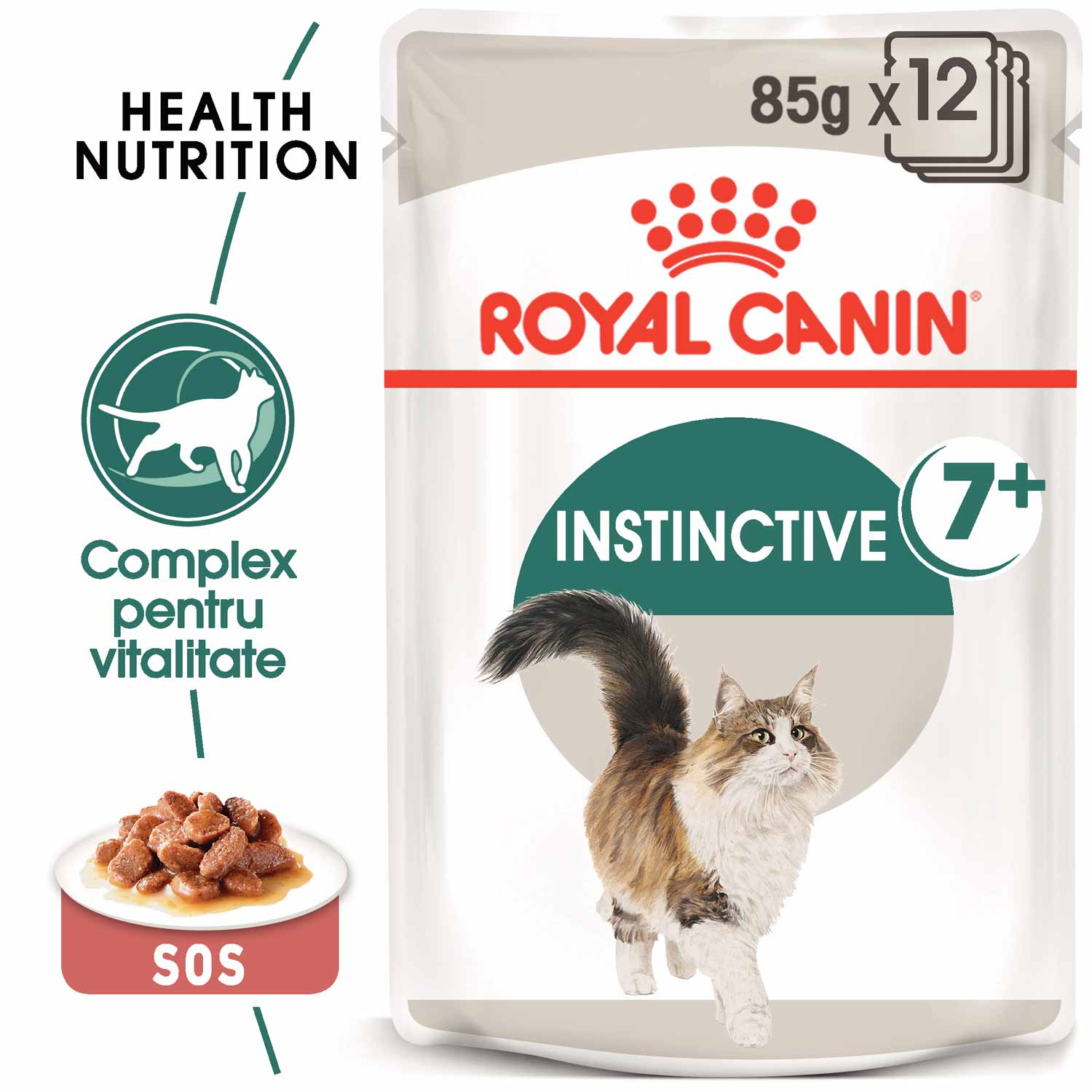 Royal Canin Instinctive 7+ hrana umeda pisica (in sos)