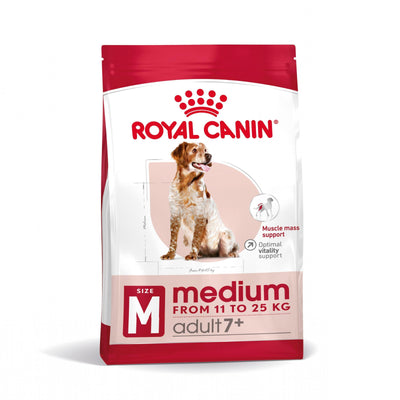 Royal Canin Medium Adult 7+  hrana uscata caine