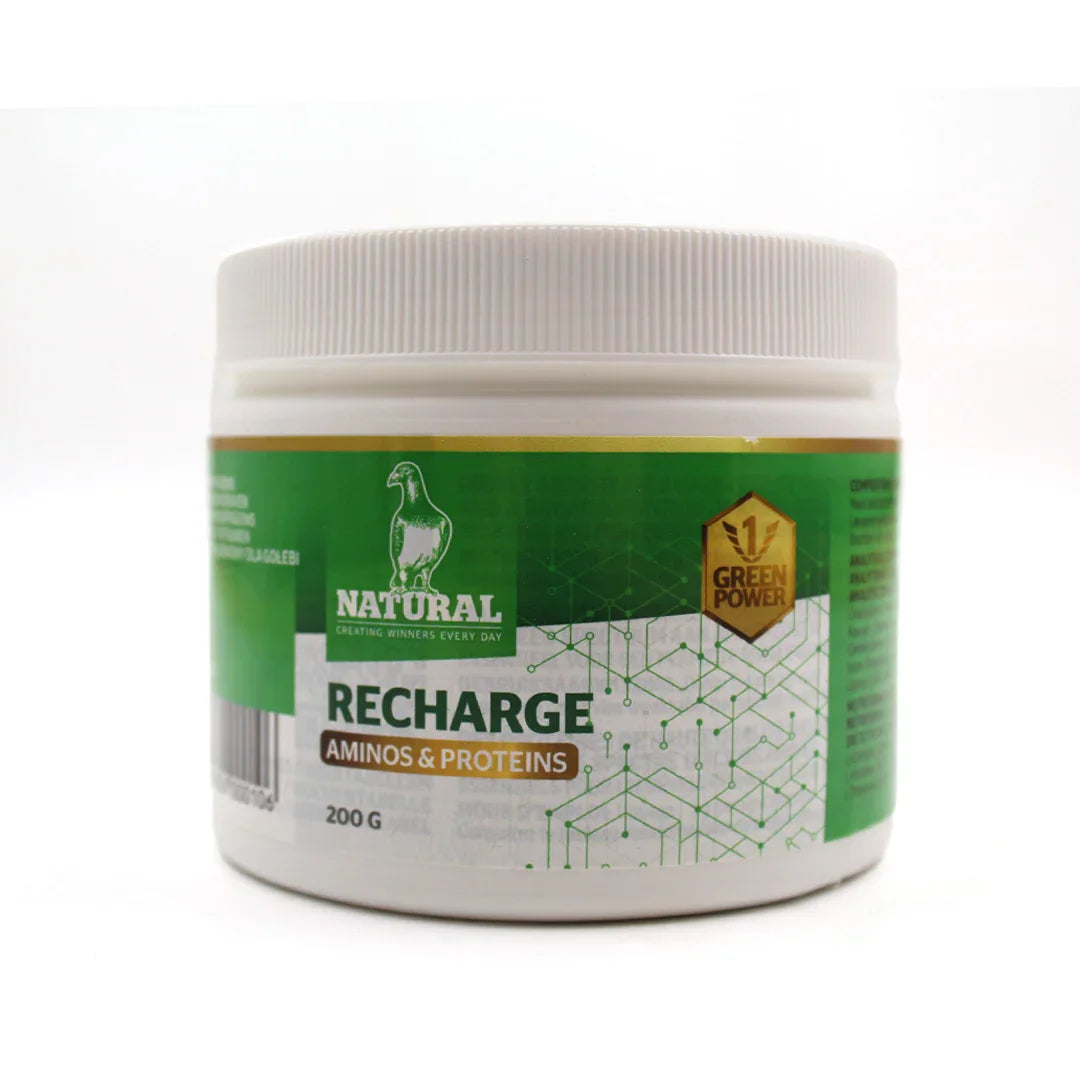 natural green power recharge aminoacizi proteine porumbei