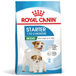 Royal Canin Starter Mini dog food for puppies 1 to 2 months with mother and puppy image
