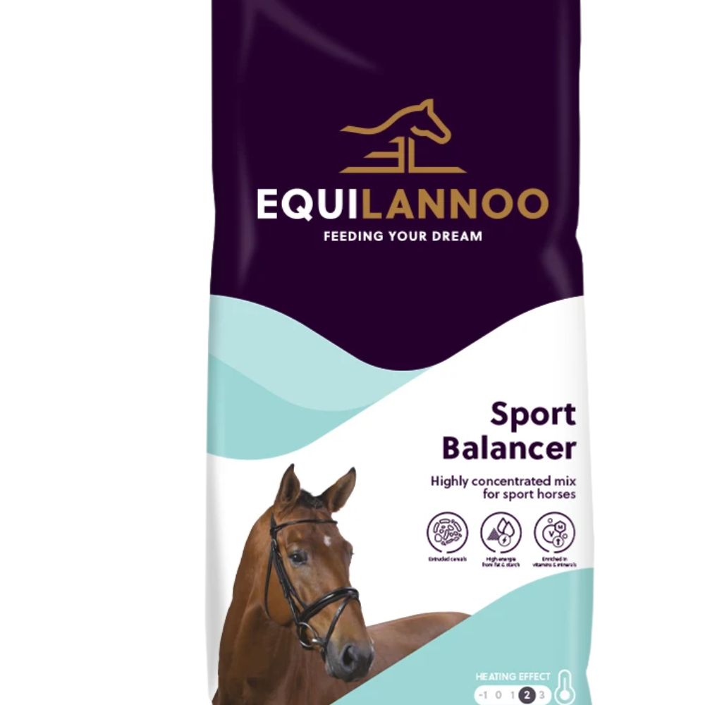  Hrană complementară Sport Balancer Equilannoo 20 kg pentru cai de sport
