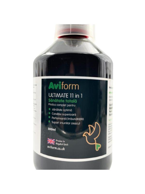 Aviform Ultimate 11 în 1 – Vitamine pentru rezistența și performanța porumbeilor B2B