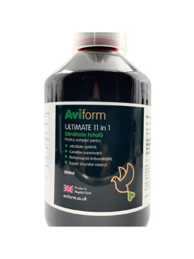 Aviform Ultimate 11 în 1 – Vitamine pentru rezistența și performanța porumbeilor B2B