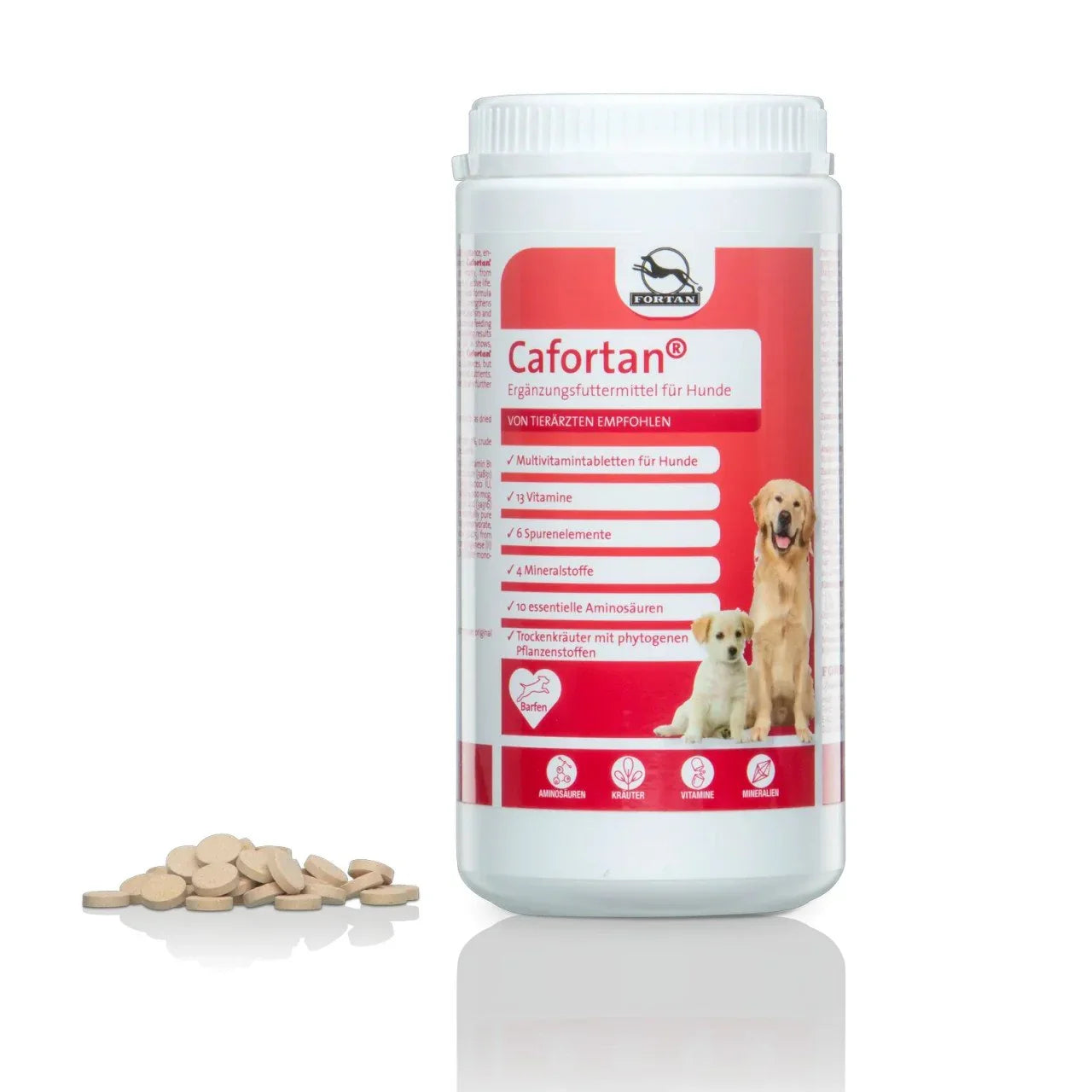 Cafortan supliment alimentar pentru câini 180 tablete DalisPet