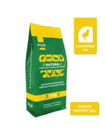 5 kg Dalis Natural animal food bag with chicken concentrate and Cardio Protect 25% label
