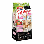 Panzi Pet Fit Active dry dog food for adult toy dogs with lamb, fish, apple, and rice in 1.5 kg bag