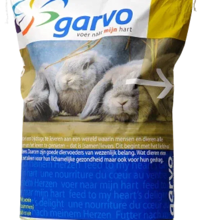 Garvo 5061 Alfachunk pentru iepuri junior 20 kg
