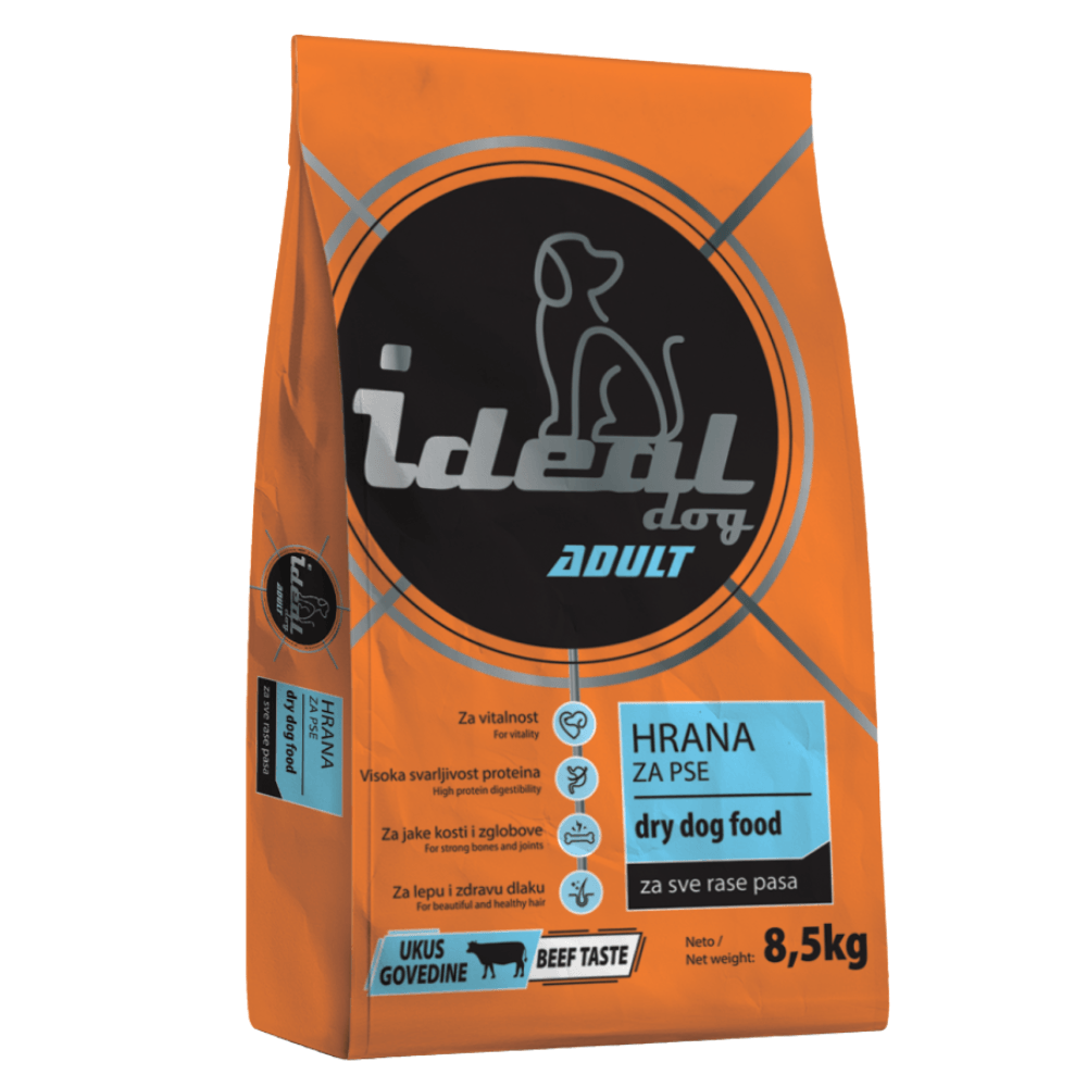 Ideal dog Hrana uscata pentru caini adulti 8.5 kg - DalisPet