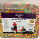 Snack colorat pentru papagali Galian Classic, hrană premium pentru păsări de casă, 3.4kg